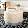 Scarlett Round Coffee Table  - Natural - Safavieh - 2 of 4