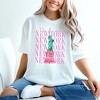 Simply Sage Market Women's I Love New York Short Sleeve Garment Dyed Tee - 2 of 3