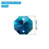 Unique Bargains Crystal Pendants Octagon Beads for DIY Lamp Arts Crafts Decoration 30 Pcs - 2 of 4