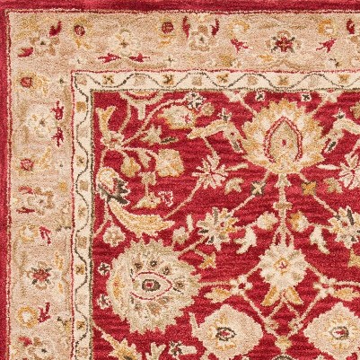 red/ivory