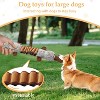ZippyPaws Dog Toys, Stuffed Large Dog Toys to Keep Them Busy, Interactive Plush Chew Toys with Crinkle Paper, Platypus - 4 of 4