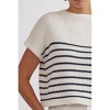 Women's Freya Striped Knit Top - entro - 2 of 4