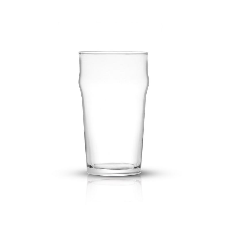 JoyJolt Grant Beer Glasses - Set of 4 - Traditional Pub Glass 1.2 Pint Capacity Beer Glass  - 19 oz, 4 of 7