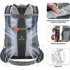 Camping Backpack,40L Waterproof Hiking Daypack with Rain Cover,Lightweight Travel Backpack - 4 of 4