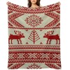 DSANE Christmas Deer And Snowflakes Christmas Throw Blanket Soft Fleece Christmas Blanket Cozy Flannel Throw for Couch Bed - 2 of 4