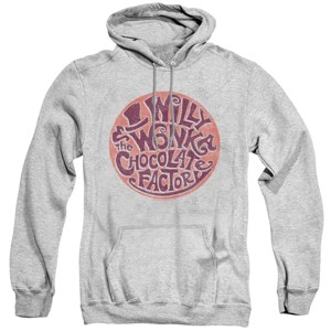 Willy Wonka And The Chocolate Factory Circle Logo Adult Pull-Over Hoodie - 1 of 4