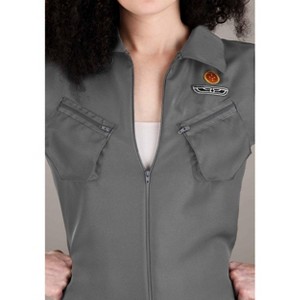 HalloweenCostumes.com Women's Ellen Ripley Costume | Sci-Fi Movie Flight Suit Jumpsuit For Adults With Patches & Front Zipper Closure - 1 of 4