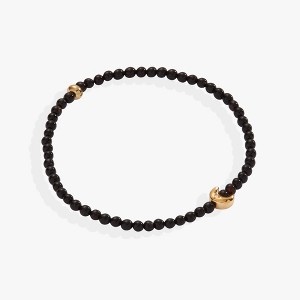 Alex and Ani Moon Onyx Mini Stretch Bracelet - 1 of 4