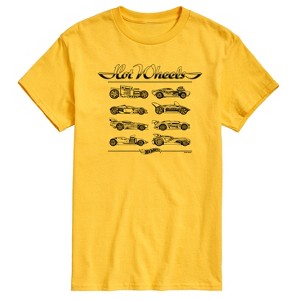 Men's - Hot Wheels - Car Grid Short Sleeve Graphic T-Shirt - 1 of 4