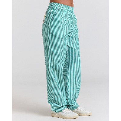 Samii Ryan | Smiley® Freshly Picked Poplin Pant, Green, X-Large, 5