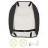 Unique Bargains Universal Breathable PU Leather Automotive Seat Pad Black 1 Pc - 3 of 3
