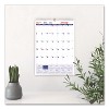 Twin-Wirebound Wall Calendar, One Month per Page, 12 x 17, White/Blue Sheets, 12-Month (Jan to Dec): 2026 - 4 of 4