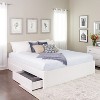 Select 4 - Post Platform Bed with 2 Drawers - Prepac - image 2 of 4