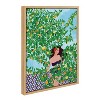 18" x 24" Sylvie Sevilla Girl by Maja Tomljanovic Framed Wall Canvas Natural - Kate & Laurel All Things Decor - 2 of 4