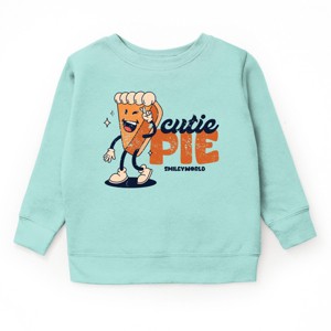 SmileyWorld Cutie Pie Pumpkin Pie - Toddler Graphic Sweatshirt and Youth Graphic Sweatshirt - 1 of 2