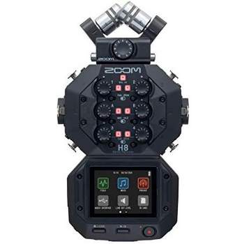 Zoom H8 12-Track Portable Recorder,  Stereo Microphones 6 Inputs, for Stereo/Multitrack Audio for Video, Podcasting, and Music.
