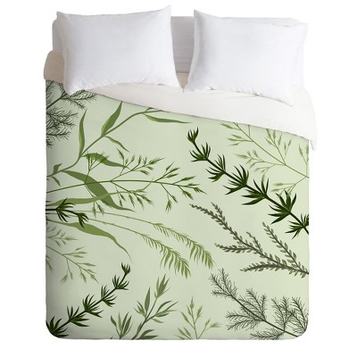 Iveta Abolina Margaux IV Leaf Comforter Set - Deny Designs
