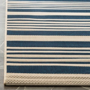 Courtyard CY6062 UV & Stain Resistant Non-Shedding Power Loomed Indoor/Outdoor Rugs - Safavieh - 1 of 4
