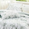 2-3 Pcs Floral Stripe Pattern Comforter Bedding Set - 3 of 4