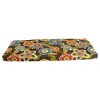 Blazing Needles, 48-inch by 19-inch Patterned Outdoor Spun Polyester Loveseat Cushion - 2 of 3