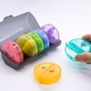 7 Day Extra Large Pill Organizer with Cute Travel Case