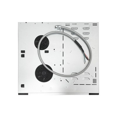 Equator 24" Electric Hybrid CERAMIC-INDUCTION 4 Burner Cooktop 9 Power 220V