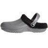 FOAMWALK Men's Comfy, Soft and Furry Solid Clogs with Faux Shearling Lining - Warm Light Fluffy Clogs for Men - 3 of 4