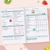 Undated Wellness Planner 6Months Weekly/Daily 8"x5.5" Rose Gold - Clever Fox: Faux Leather Pocket Planner, Adult Stationery - 4 of 4