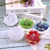 JDICTION 2Pcs Rose Ring Dish Resin Molds - Silicone Jewelry Holder Mold for Epoxy Resin Crafts, Engagement Wedding Birthday Gifts - 3 of 4