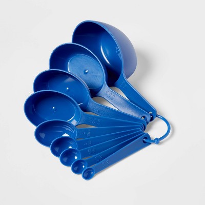 Measuring Spoons/Cups Set Blue - Room Essentials™