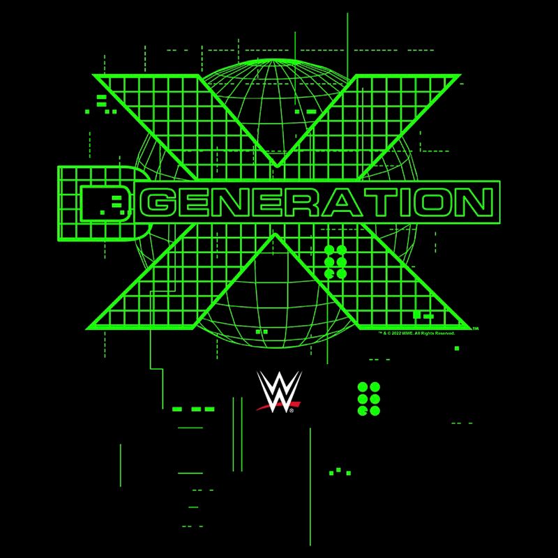 Boy's WWE DX Generation Green Logo T-Shirt, 2 of 6