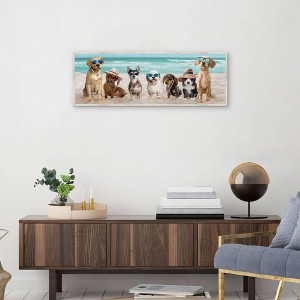 Masterpiece Art Gallery 12"x36" Dog Days of Summer Wall Art - 1 of 4