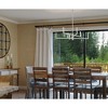 Urban Ambiance Luxury Cosmopolitan Indoor Chandelier,  8-3/4''H x 28-1/4"W x 28-1/4''D,  Satin White Finish, UHP4822 - 2 of 4