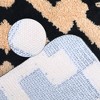 REGALWOVEN Geometric Patterns Soft Absorbent Quick Dry Machine Washable Bath Mat 1 Pc - 4 of 4