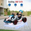 Electric Go Kart for Kids, 24V 7AH Battery 400W Powerful Motors, 8MPH Drift Kart Car for Kids Ages 6-12, Ride On Toys with Music and 2 Speeds - 2 of 4