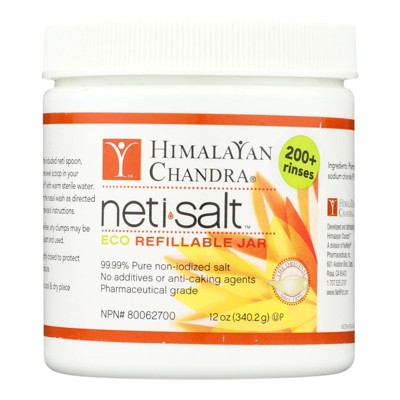 Himalayan Chandra Neti Wash Pot Salt - 12 oz