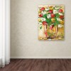 Trademark Fine Art 24" x 18" Hai Odelia 'spring Flowers In A Vase 7' Canvas Art: Mid-Century Modern Botanical Digital Unframed - 3 of 4
