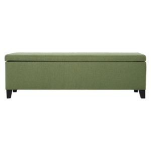Cleo Storage Ottoman - Moss - Christopher Knight Home, Green