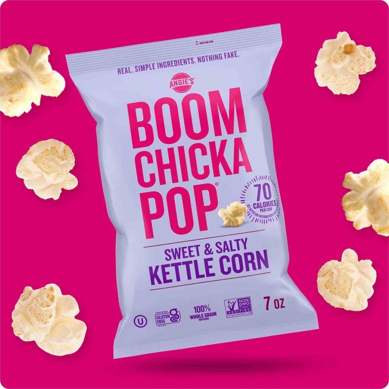 Angie&#39;s Boomchickapop Sweet &#38; Salty Kettle Corn Popcorn - 7oz, 3 of 9