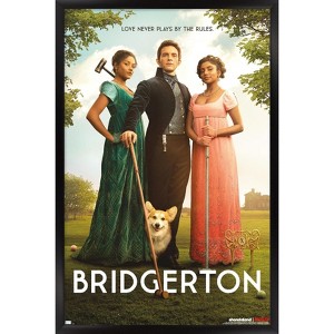 Trends International Netflix Bridgerton: Season 2 - Trio One Sheet Framed Wall Poster Prints - 1 of 4