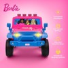 12V Jeep - Barbie Kids Ride‑On Car with LED Lights and Rechargeable Battery - 2 of 4