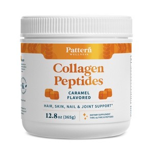 Pattern Wellness Collagen Peptides Powder - Caramel Flavor (12.8 ounces) - 1 of 4