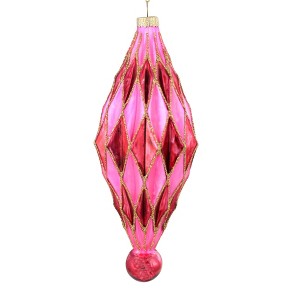 Cody Foster 7.0 Inch Midcentury Diamonds Large Christmas Tree Ornament , Christmas Decor Midcentury Modern (1PC) - 1 of 4