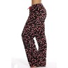 Just Love Womens  Print Plush Fleece Pajama Pants - image 2 of 3