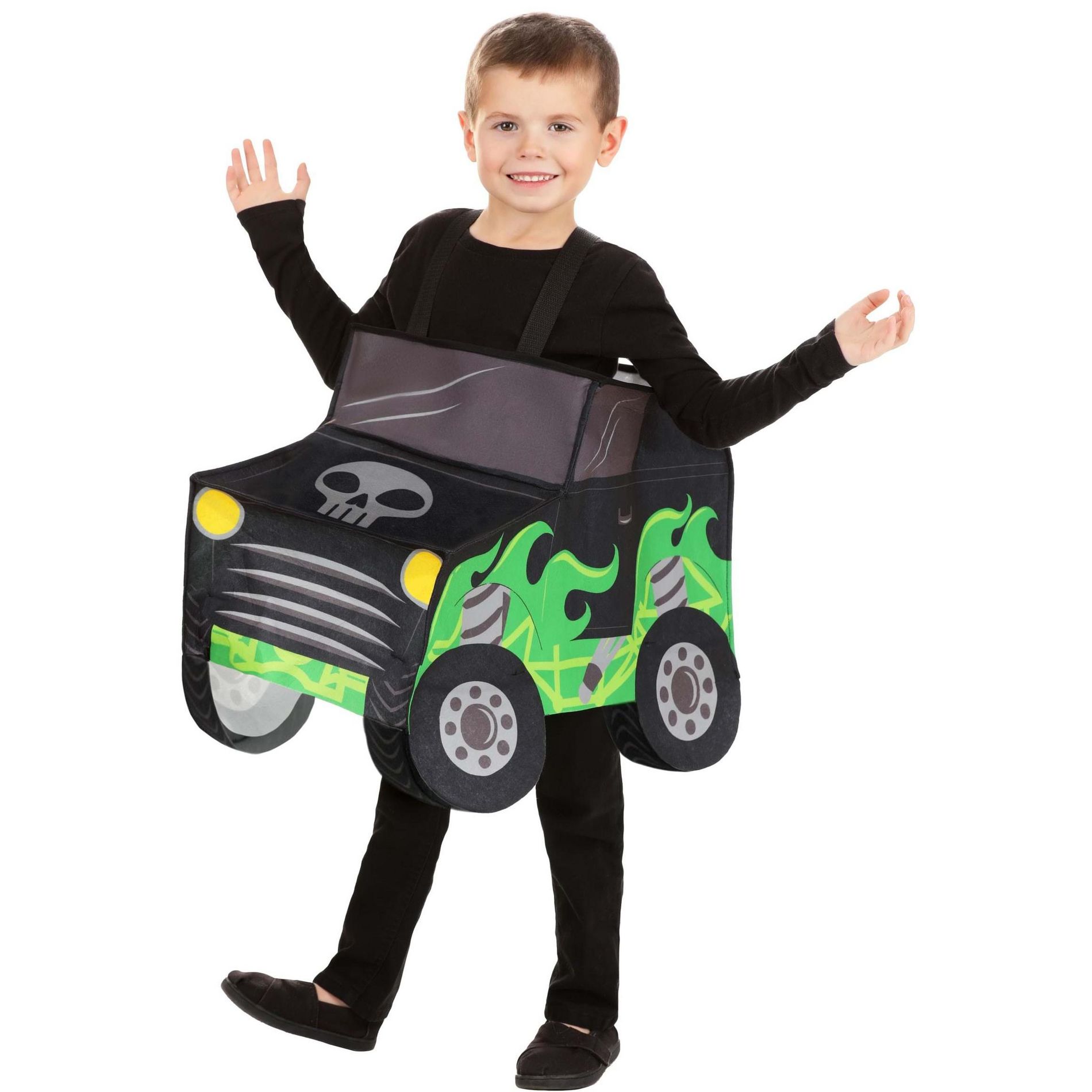 HalloweenCostumes.com Toddler Ride-In Monster Truck Costume | Toddler Costumes
