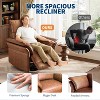 Power Recliner Chair, Swivel Glider Rocker with Charging Port,Curved Armrests & Padded Backrest,Upholstered Nursery Reclining Sofa Chair - 3 of 4