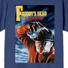 Nightmare On Elm Street Freddy's Dead Crew Neck Short Sleeve Navy Women's T-shirt - 2 of 3