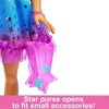 Barbie Large Doll with Brown Hair, 28 Inches Tall with Rainbow Dress & Styling Accessories Like Shooting Star Handbag - 4 of 4