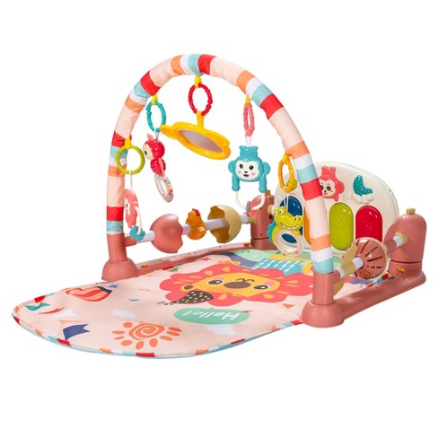 Baby Gym Floor Play Mat Activity Center Fisher Price Kick and Play Piano Toy 