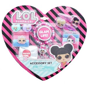 H.E.R. Accessories, Ltd. LOL Suprise 14 Piece Hair and Jewelry Set - 1 of 2